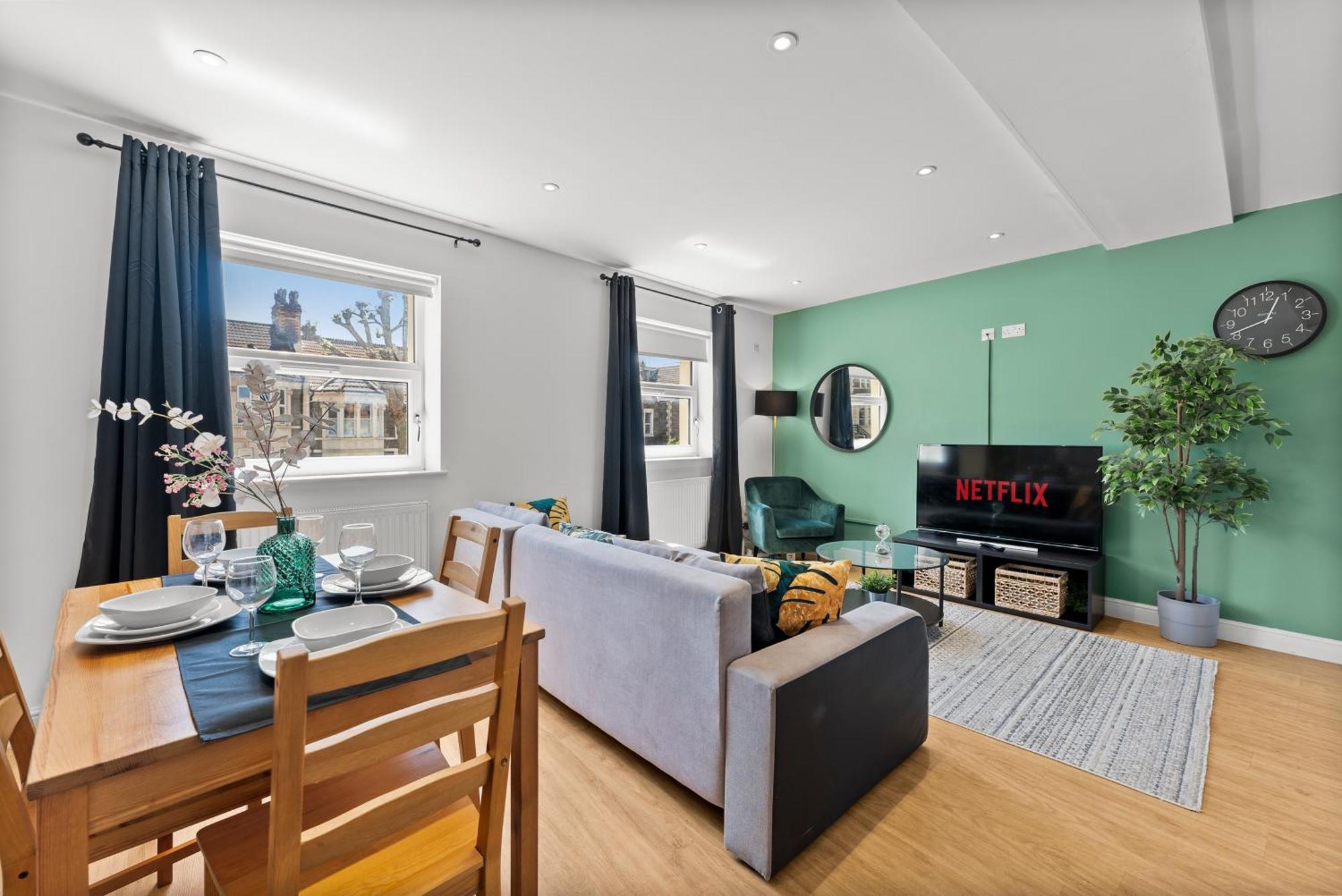 Spacious - Parking & Wifi Apartamento Bristol